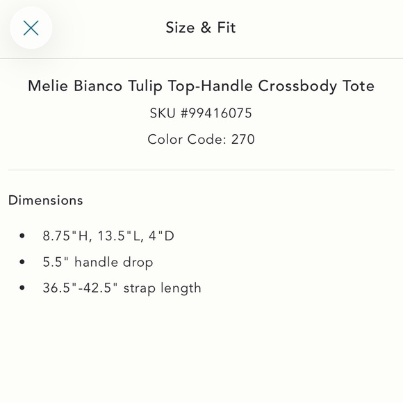 NWT new melie bianco Anthropologie tulip crossbody handle bag and Pouch yellow - Picture 10 of 17